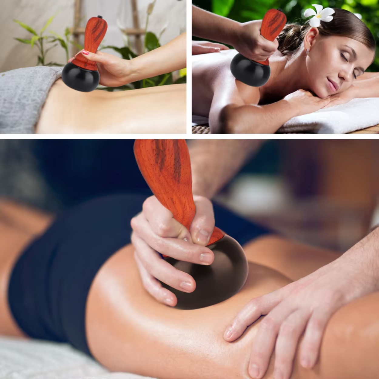 Elektrisches Beheiztes Gua Sha Massagegerät für das Gesicht