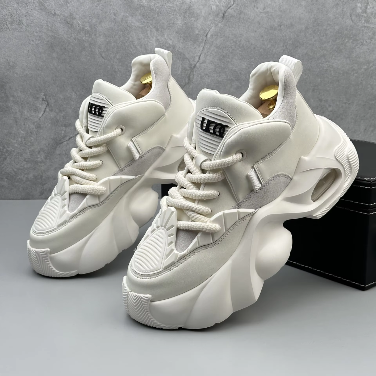 Vintage Sneaker mit Luftpolster-Dämpfung