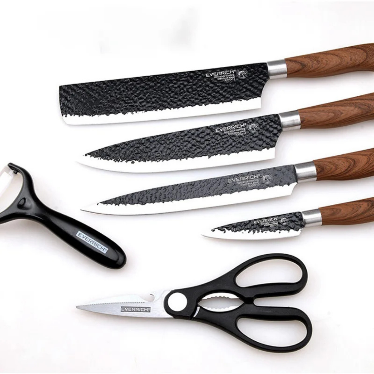 Scharfe und robuste Edelstahl-Küchenmesser