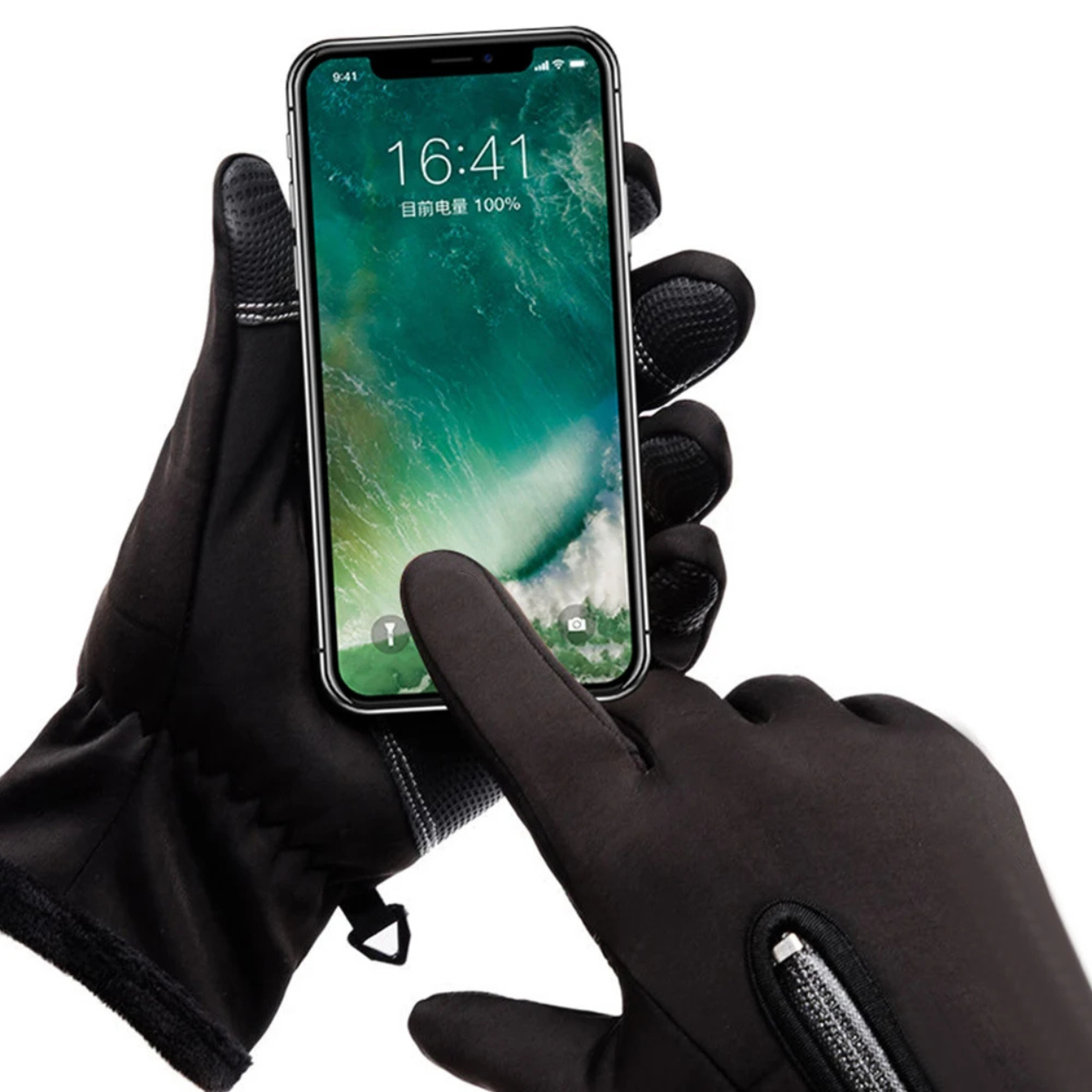 Wasserdichte und beheizbare Winter-Motorradhandschuhe