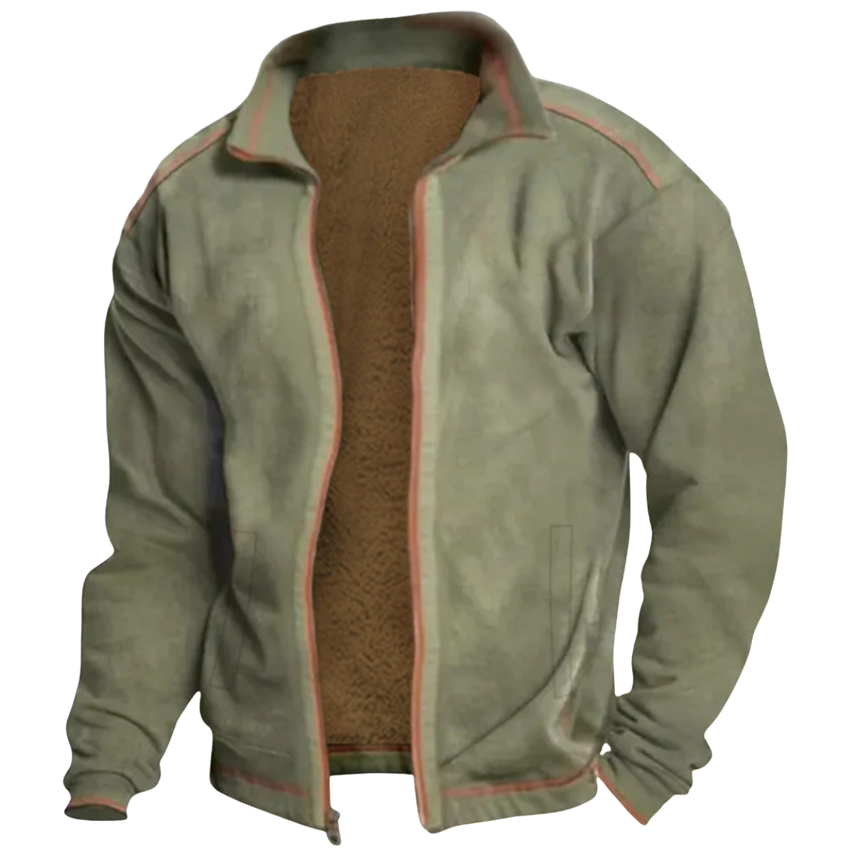 Lässiger bedruckter Cardigan-Weste im Fashion-Stil