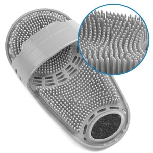 Weiche Gummibadbürste