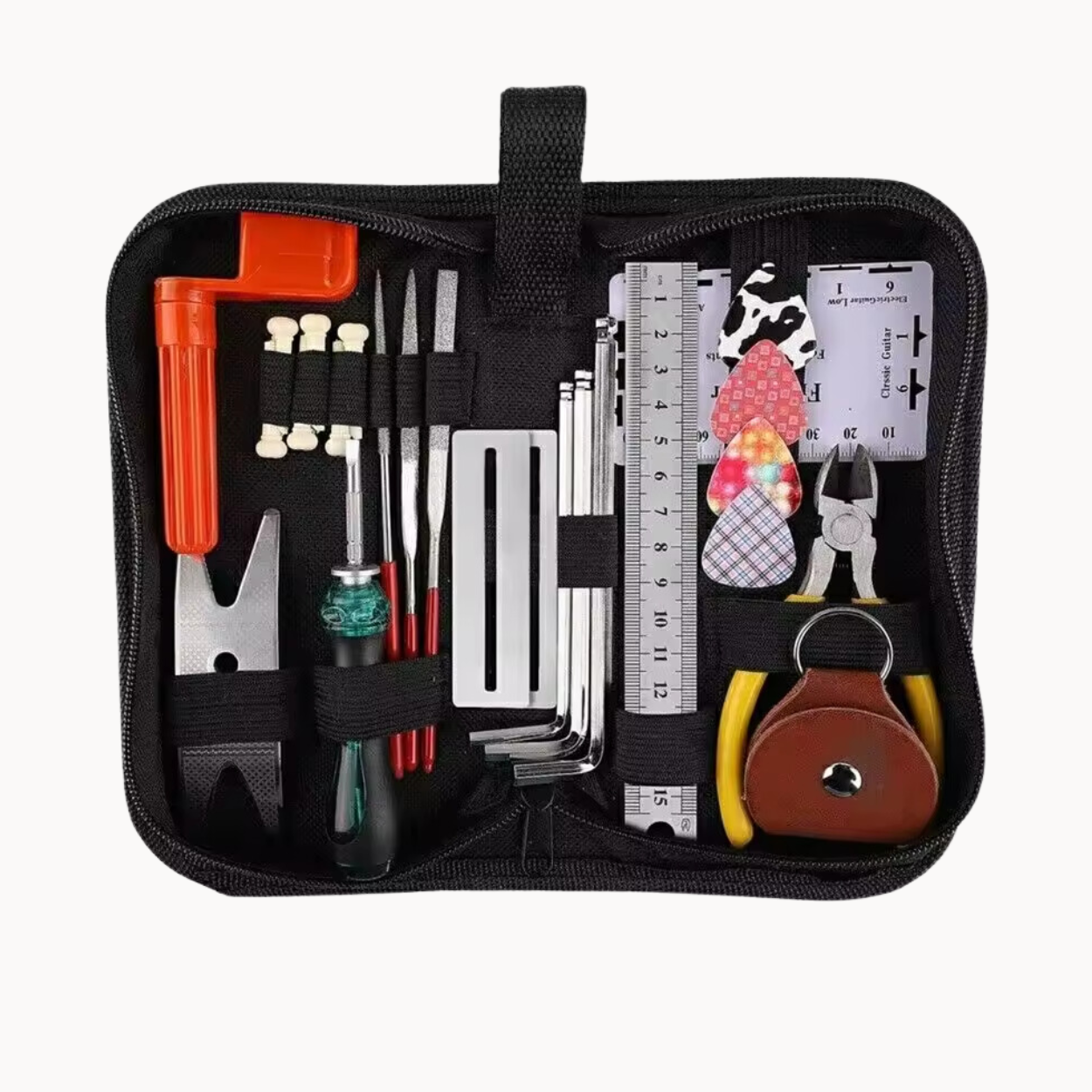 26-teiliges Gitarren-Set für Elektriker und Akustiker