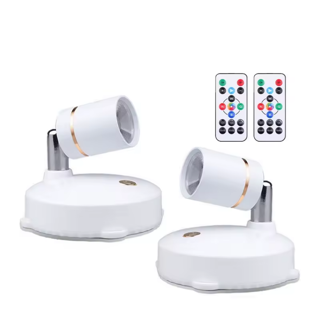 LED RGB Lampe mit Fernbedienung und 16 einstellbaren Farben