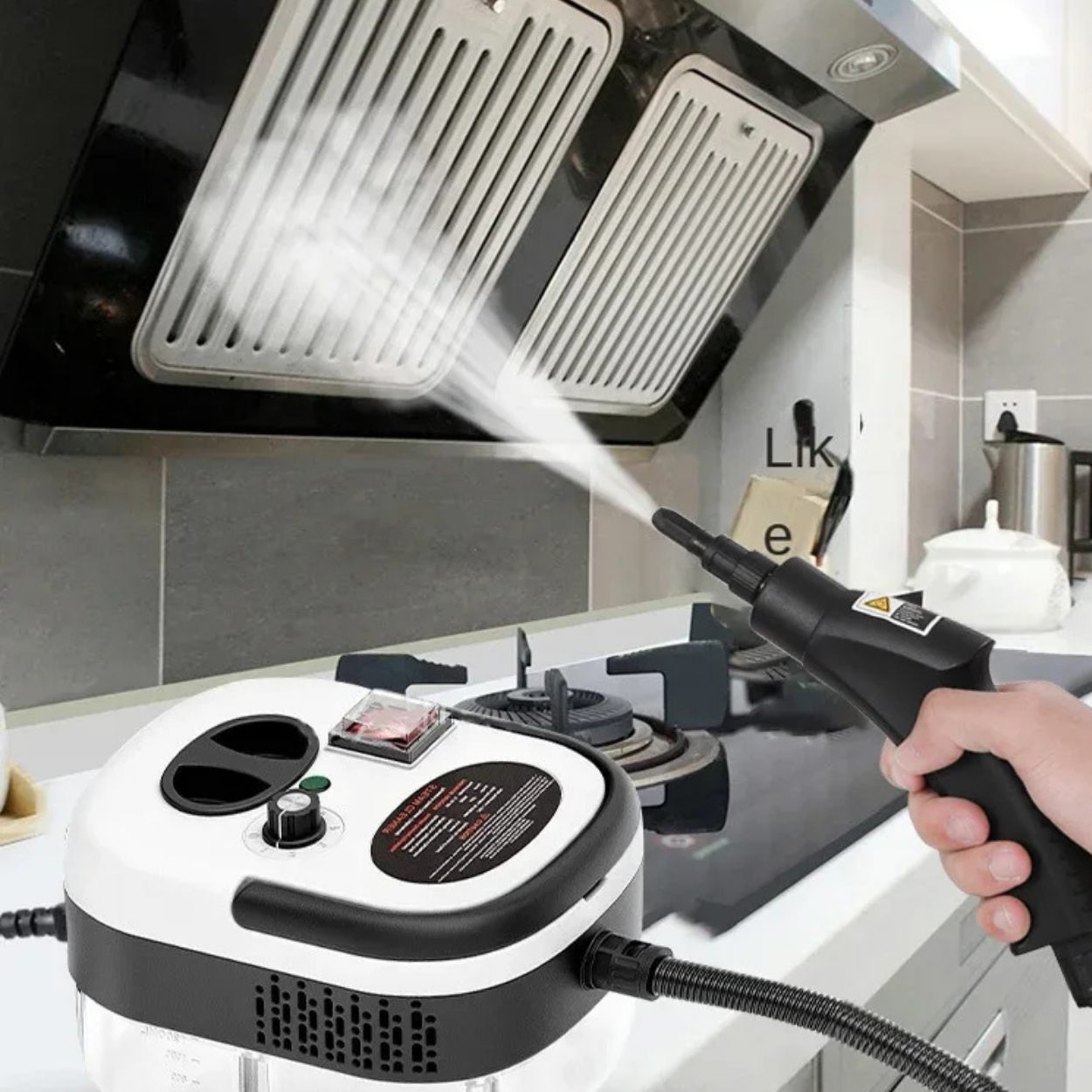 Leistungsstarker Dampfreiniger 2500W mit Hochdruck