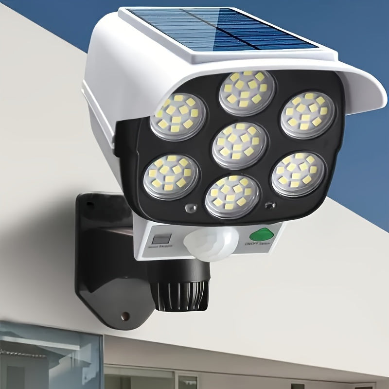 Projecteur Extérieur Solaire avec Capteur de Mouvement - Foivo