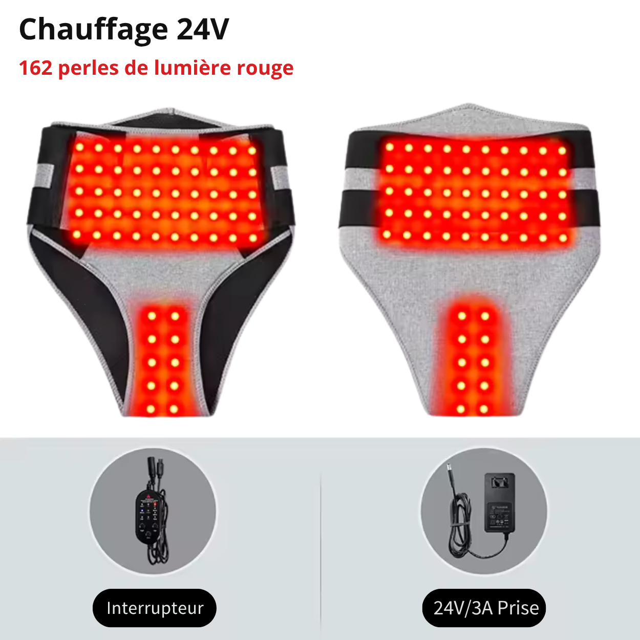 Elektrisch beheizte Hose mit Massage für Herren und Damen