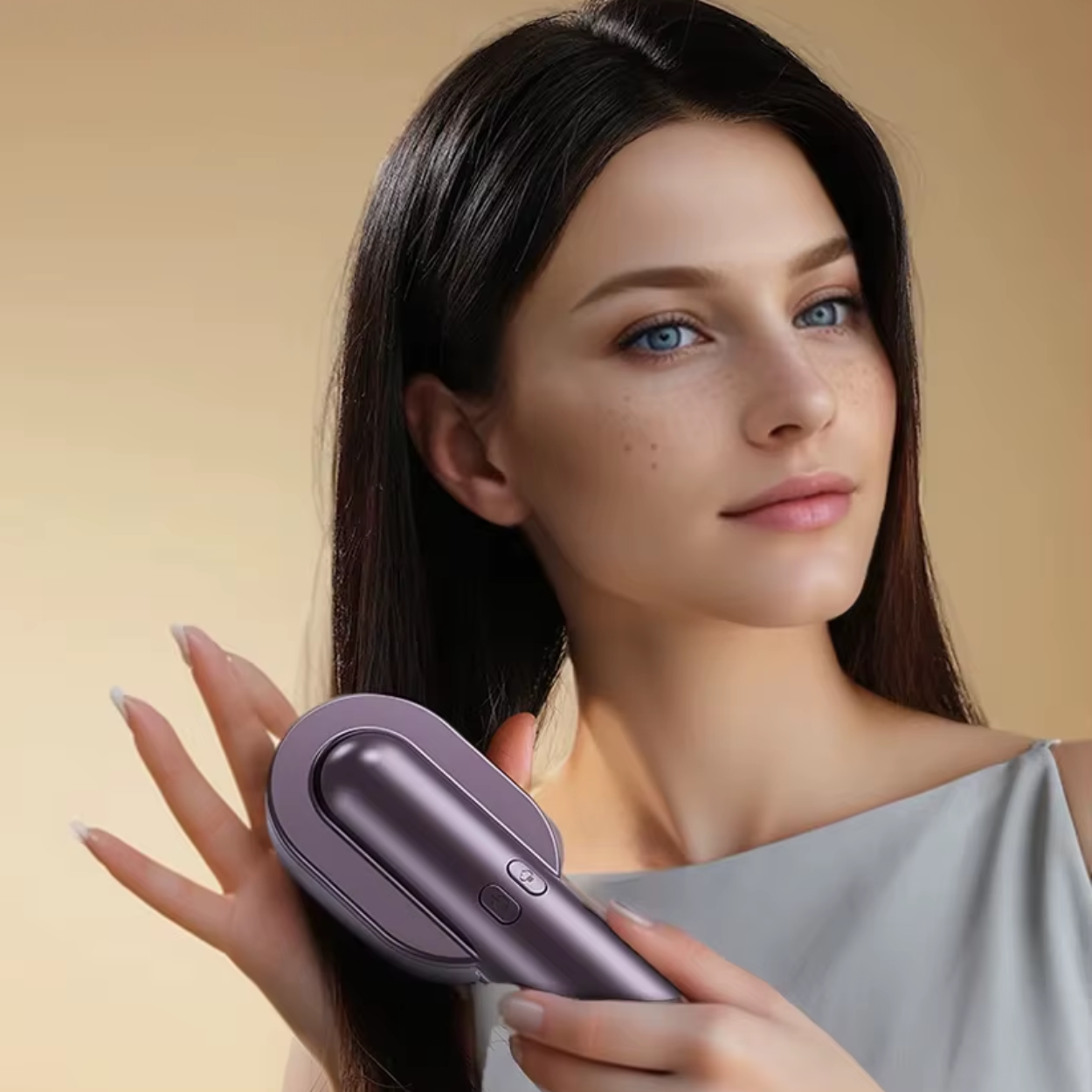 4-in-1 Haaröl-Kamm mit Massage und Applikator