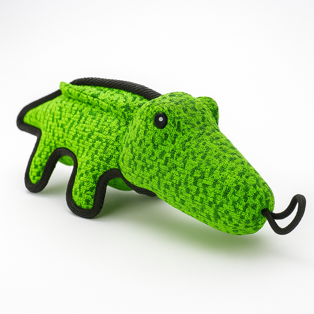 Robustes Plüsch-Kauspielzeug für kräftige Hunde