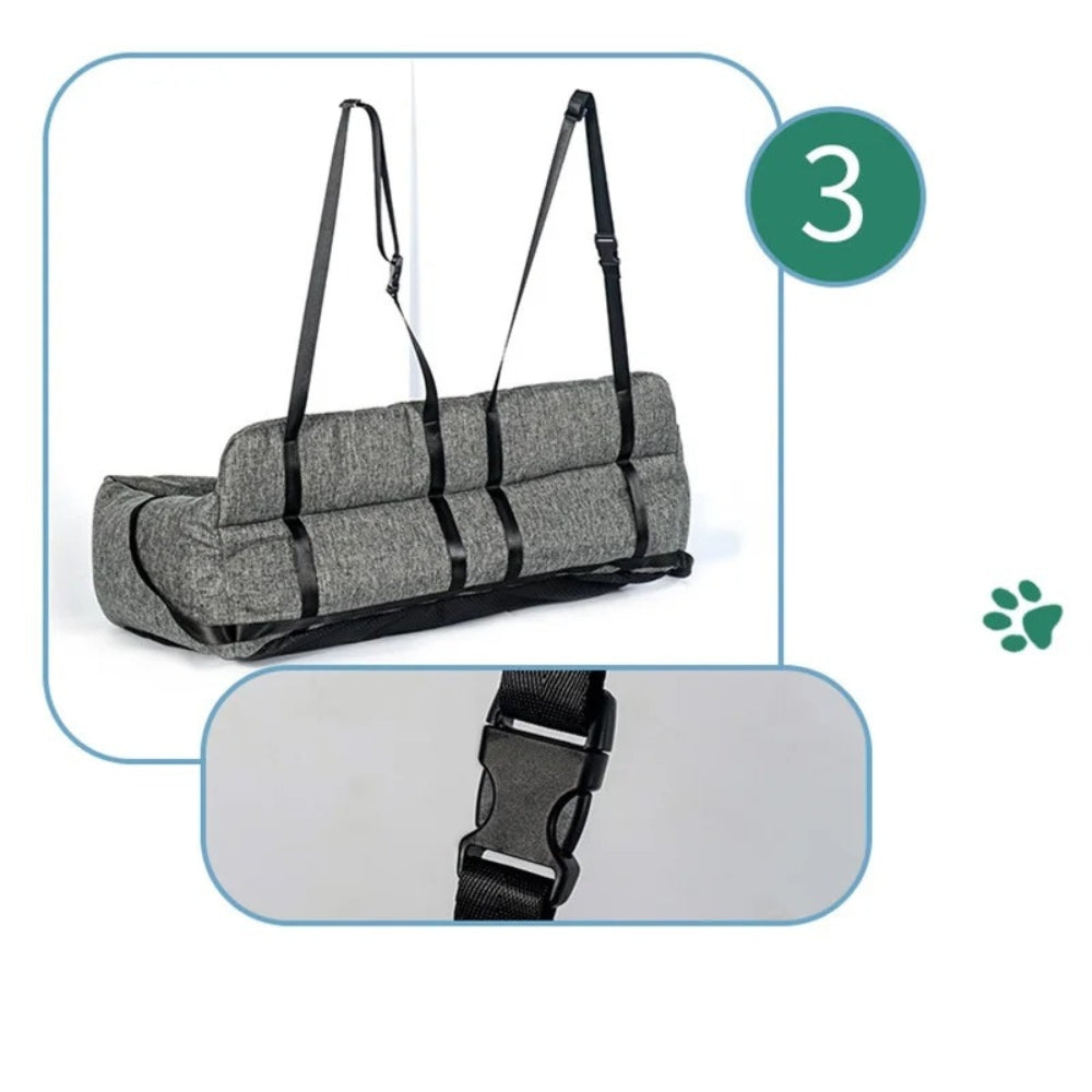 Bequemer und sicherer Autositz für Hunde