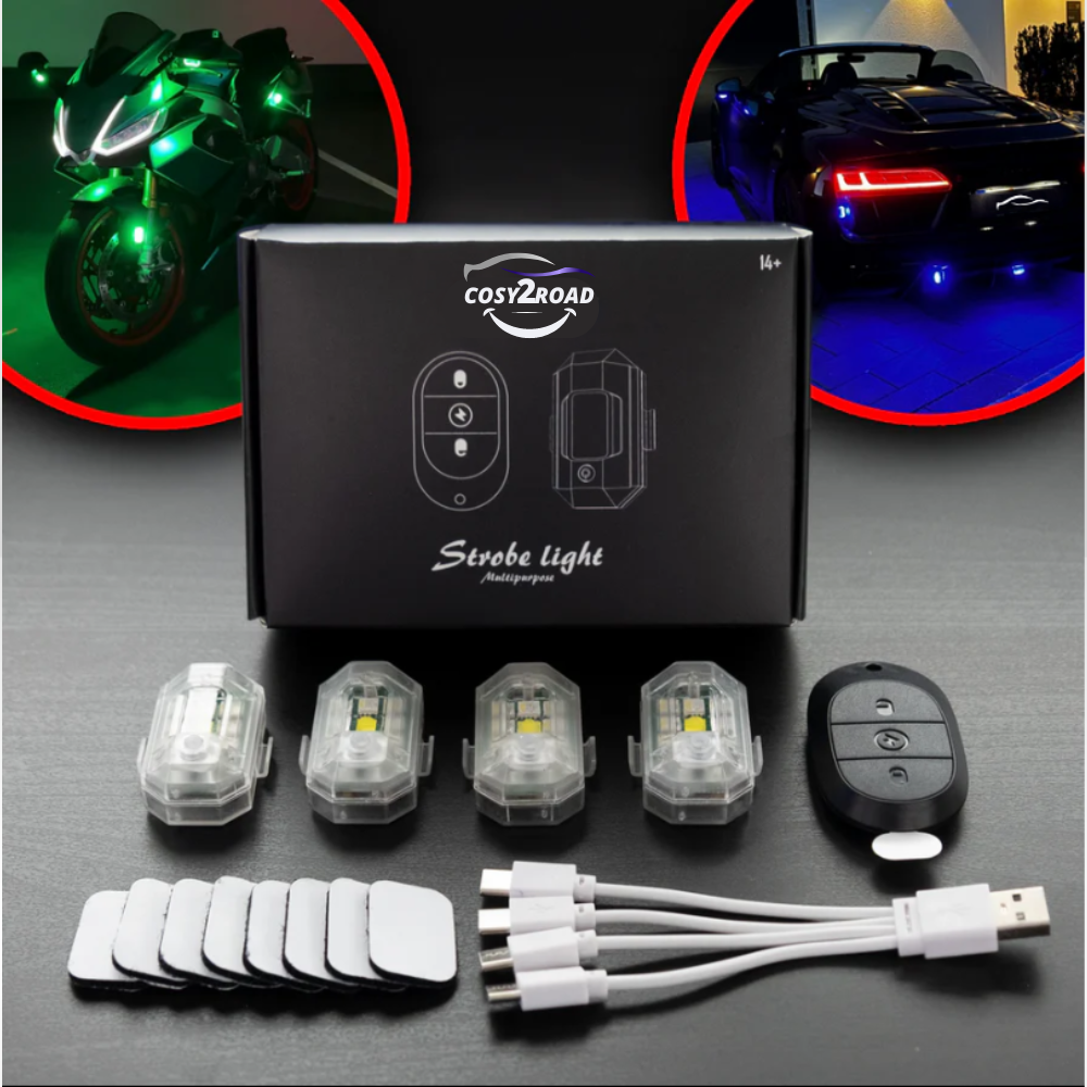 LED-Stroboskoplampe fürs Fahrzeug
