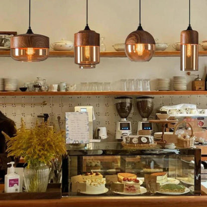 Deckenlampe Holz Nordisches Design