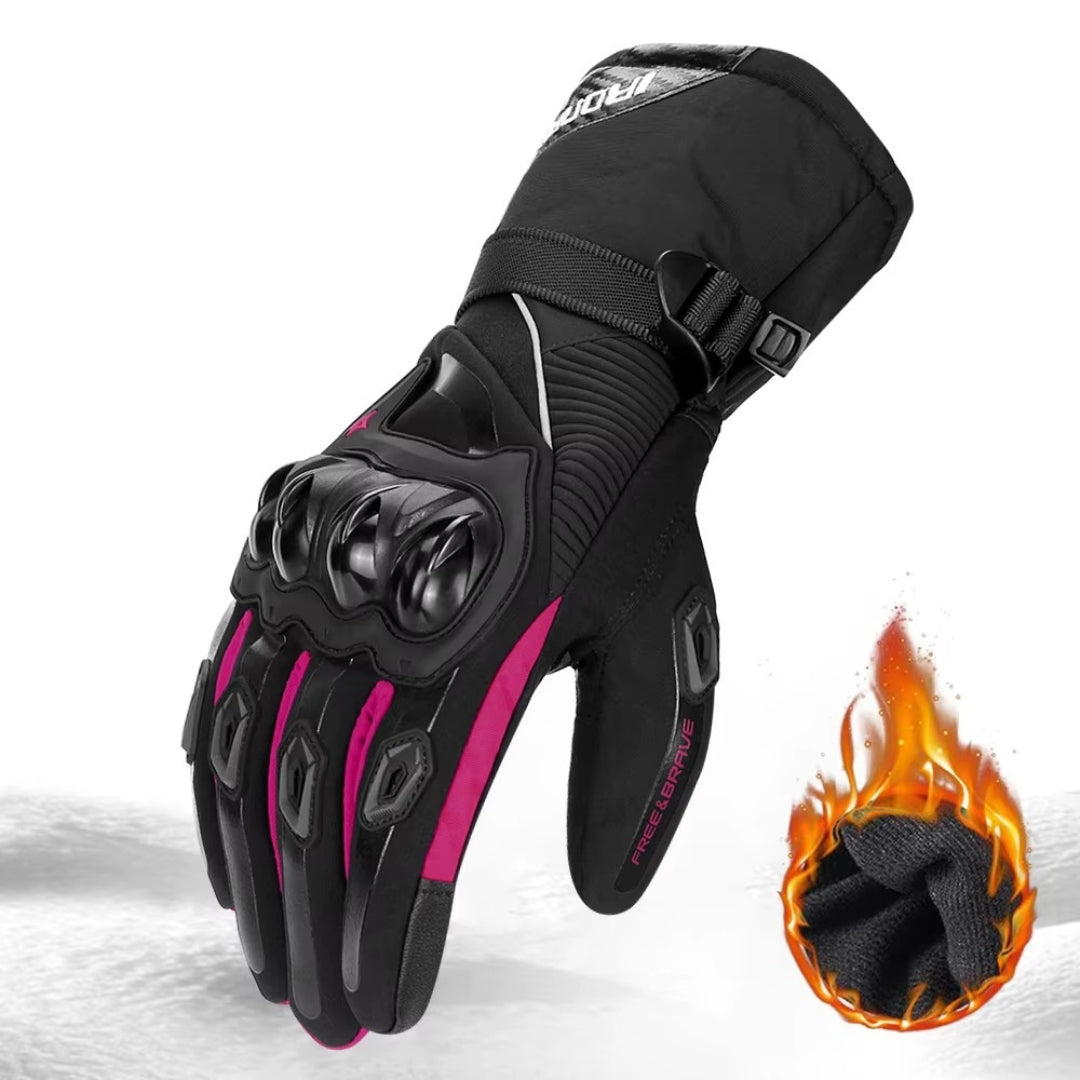 Wasserdichte und Beheizbare Motorradhandschuhe für den Winter