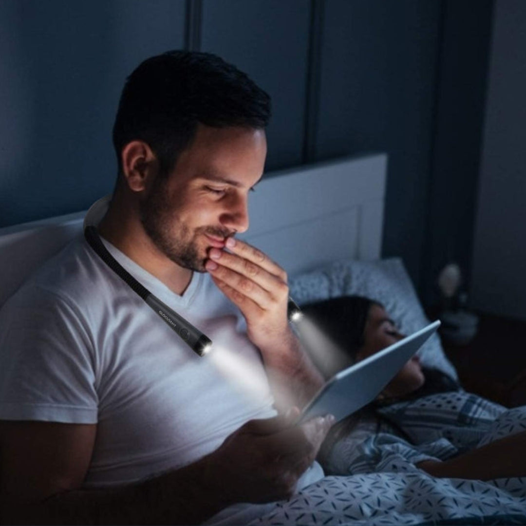 Energiesparende LED-Leselampe mit Helligkeitsregelung