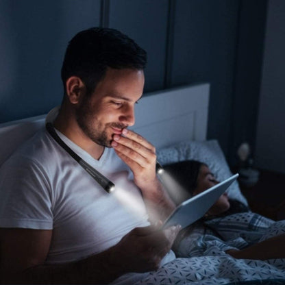 Energiesparende LED-Leselampe mit Helligkeitsregelung