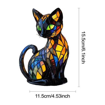 Lustige und Bunte Katzenlampe