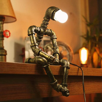 Futuristische Schreibtischlampe Roboter