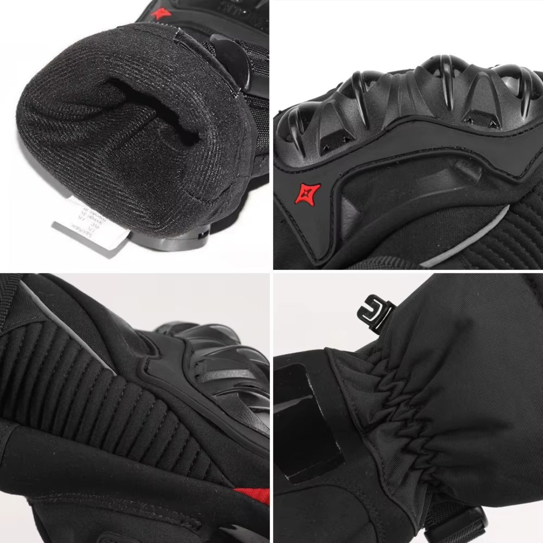 Wasserdichte und Beheizbare Motorradhandschuhe für den Winter