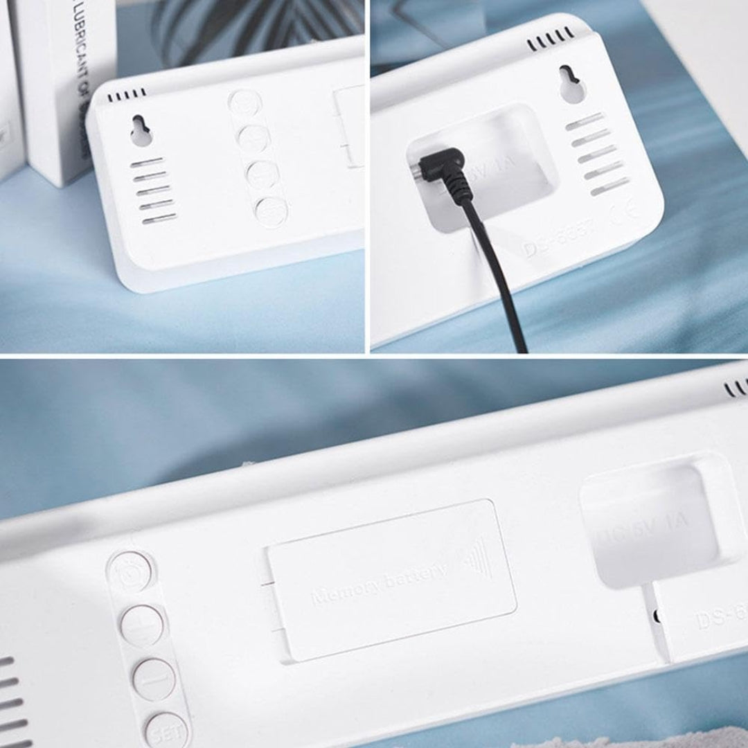 Moderne Digitale LED-Wanduhr