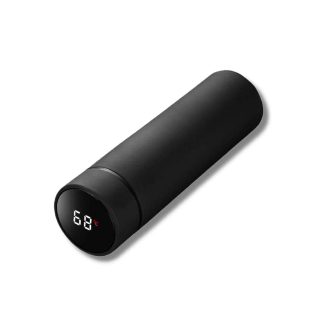 Isolierflasche mit LED-Temperaturanzeige und Verbindung