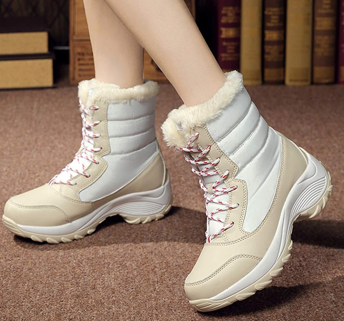Damenstiefelette Hochwertiger Wasserdichter Schuh