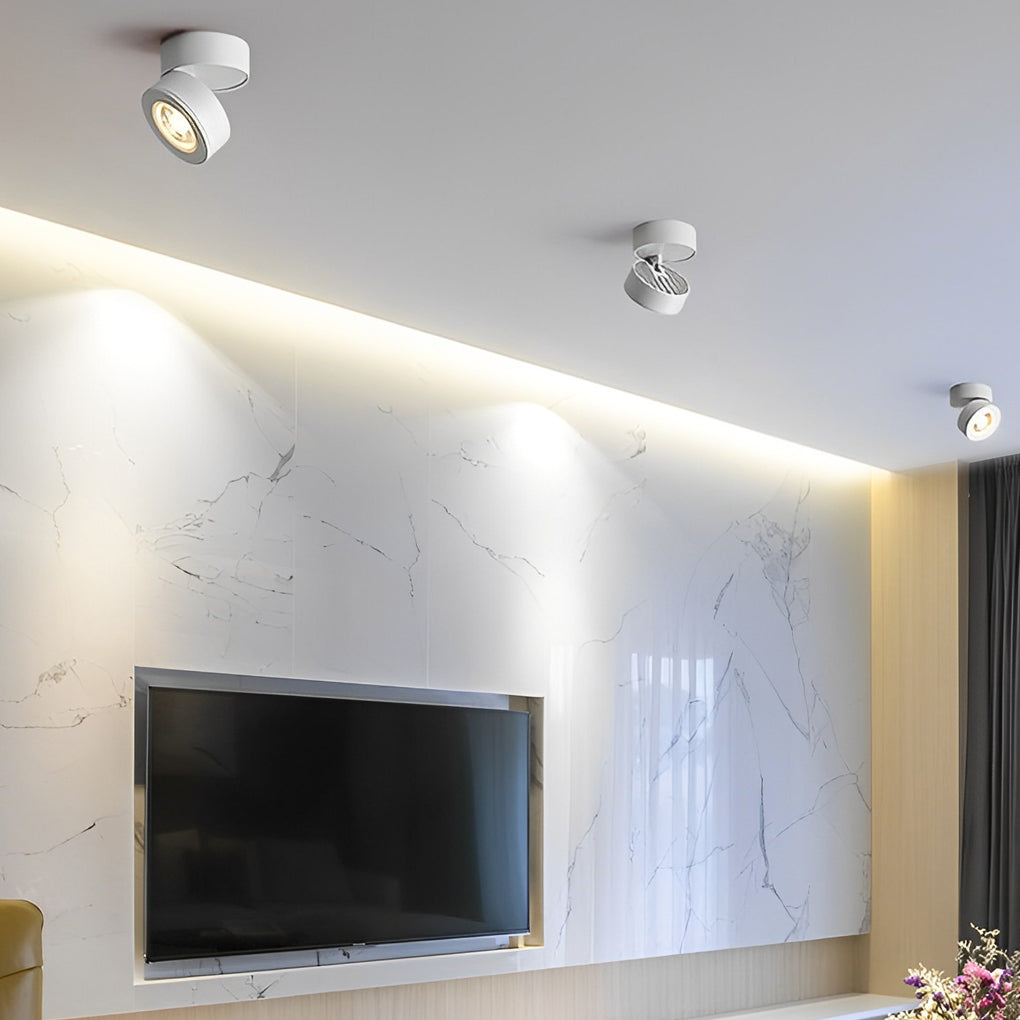 LED-Strahler Design Rund Verstellbar