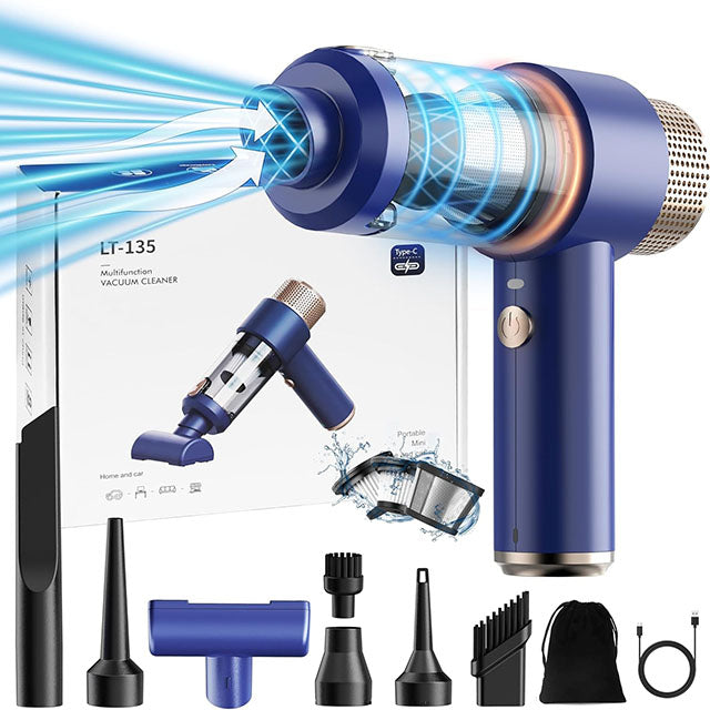 Aspirateur Auto Portable et Rapide - Santeova