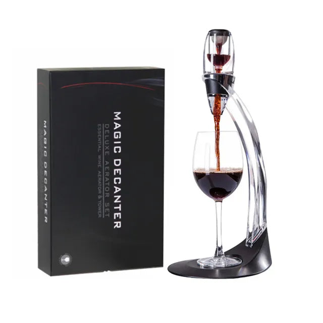 Eleganter Weinbelüfter für feine Aromen