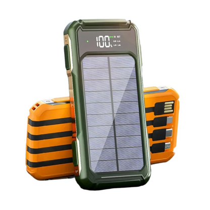 Tragbarer Solar-Powerbank Universalladegerät
