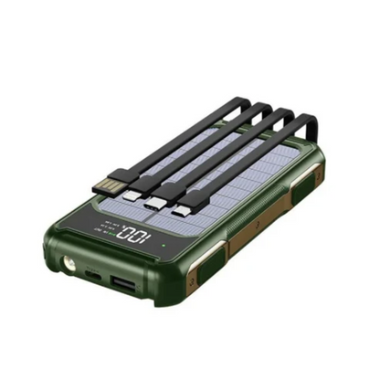 Tragbarer Solar-Powerbank Universalladegerät