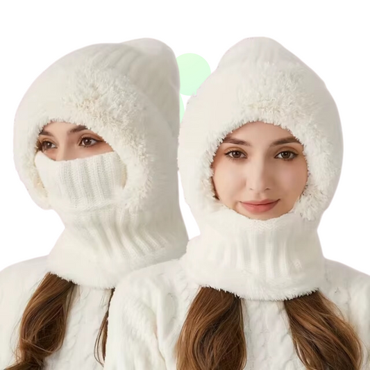 Bonnet Femme en Velours Doux et Chaud - Marcherelle