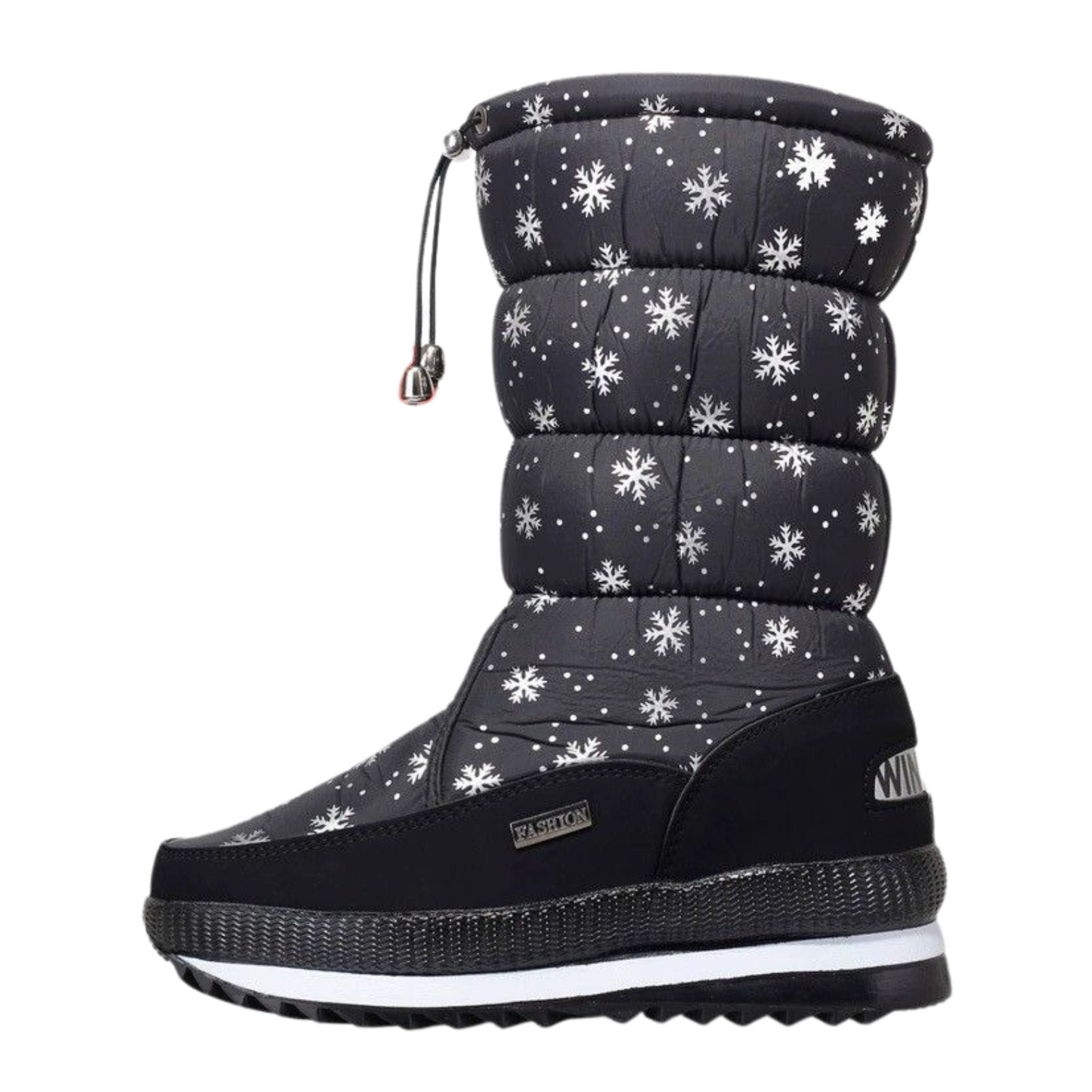 Beheizbare und rutschfeste Winterstiefel