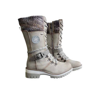 Wasserdichte, warme Winterstiefel bis zur Wade