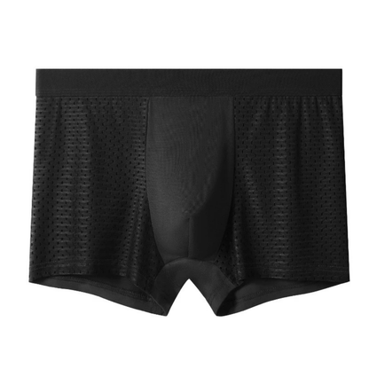 Atmungsaktive und leichte Herren-Boxershorts aus Eis-Seide
