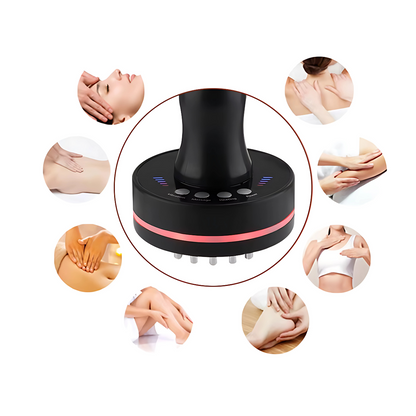 Elektrische Körpermassagebürste für sanfte Entspannung