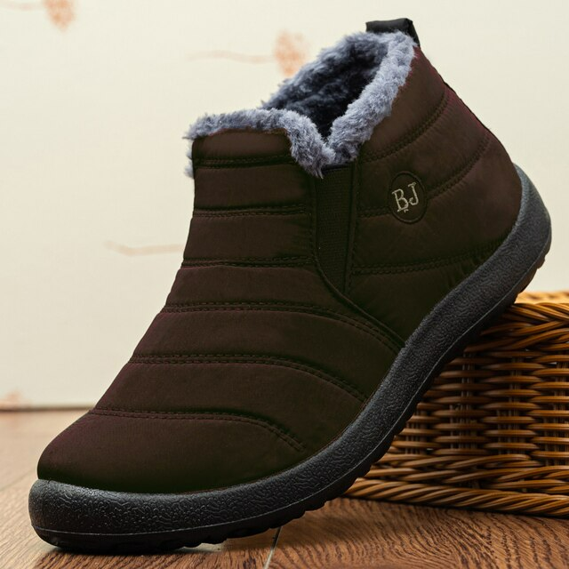 Warme und griffige Winterstiefeletten
