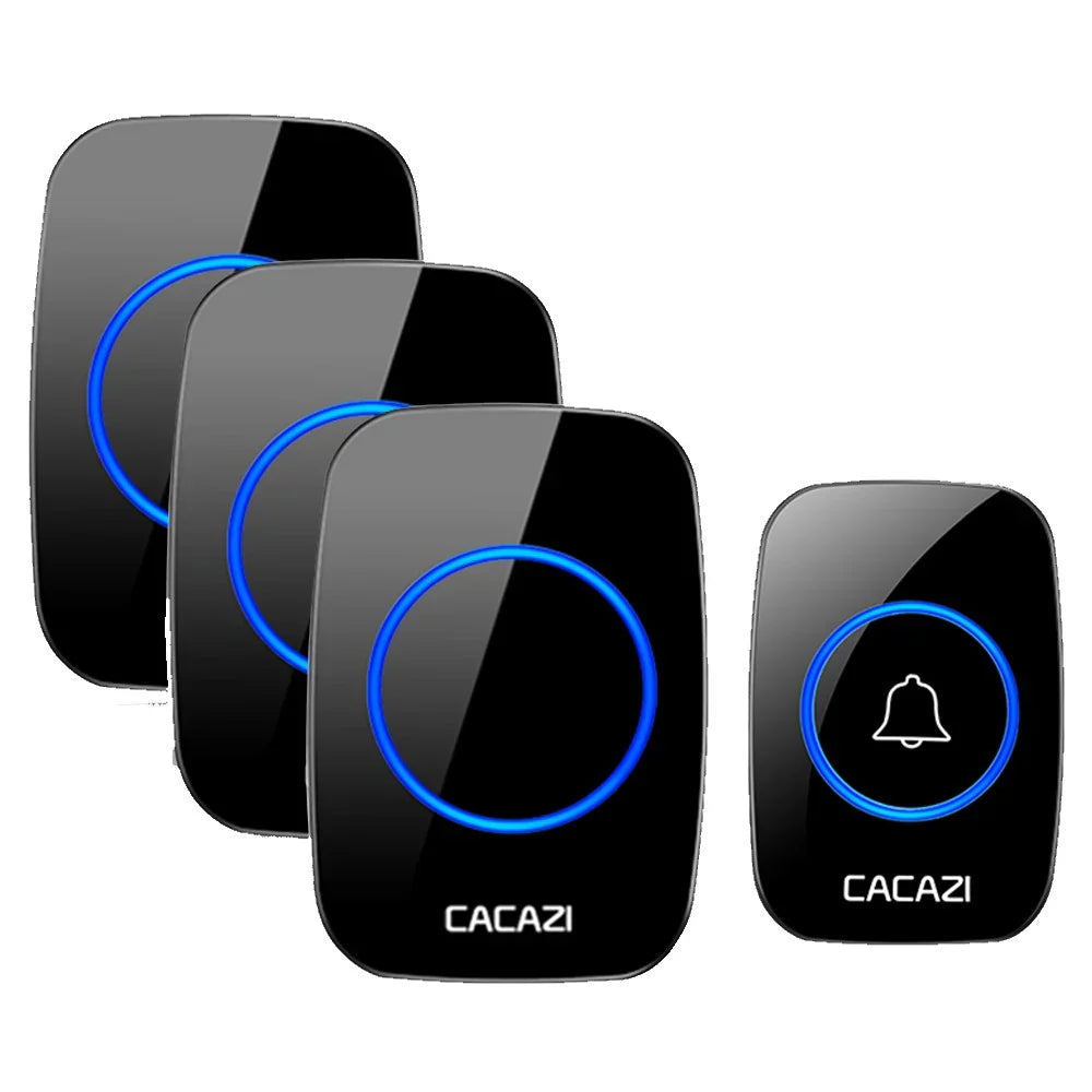 Kabellose IP44 Türklingel mit Bluetooth-Gong für Zuhause