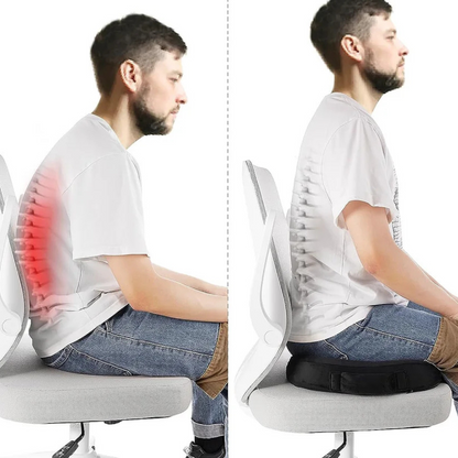 Ergonomisches Sitzkissen mit Memory-Schaum