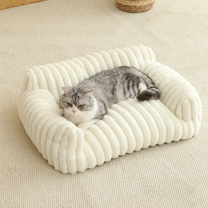 Orthopädisches und komfortables Katzenbett