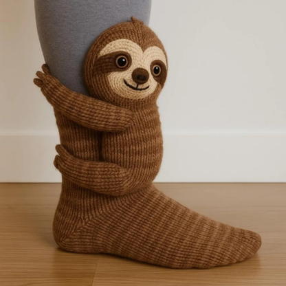 Bunte und lustige Tiermuster-Socken