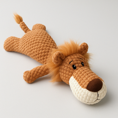 Robustes Plüschspielzeug für Hunde mit eingebauter Pfeife