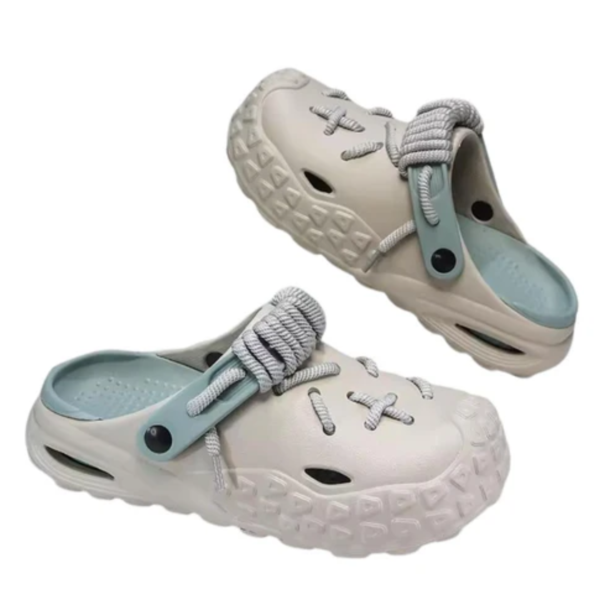 Atmungsaktive Damenclogs mit bequemer Sohle