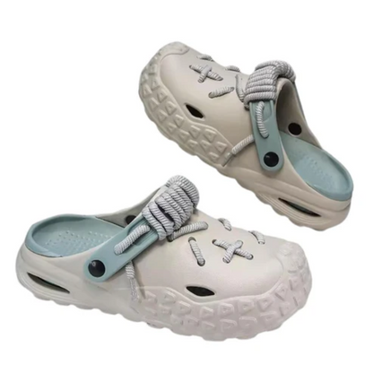 Atmungsaktive Damenclogs mit bequemer Sohle