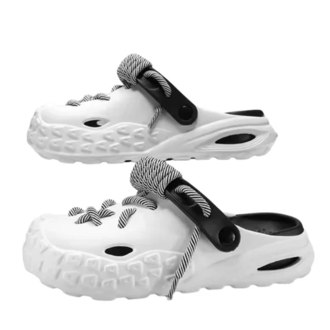 Atmungsaktive Damenclogs mit bequemer Sohle