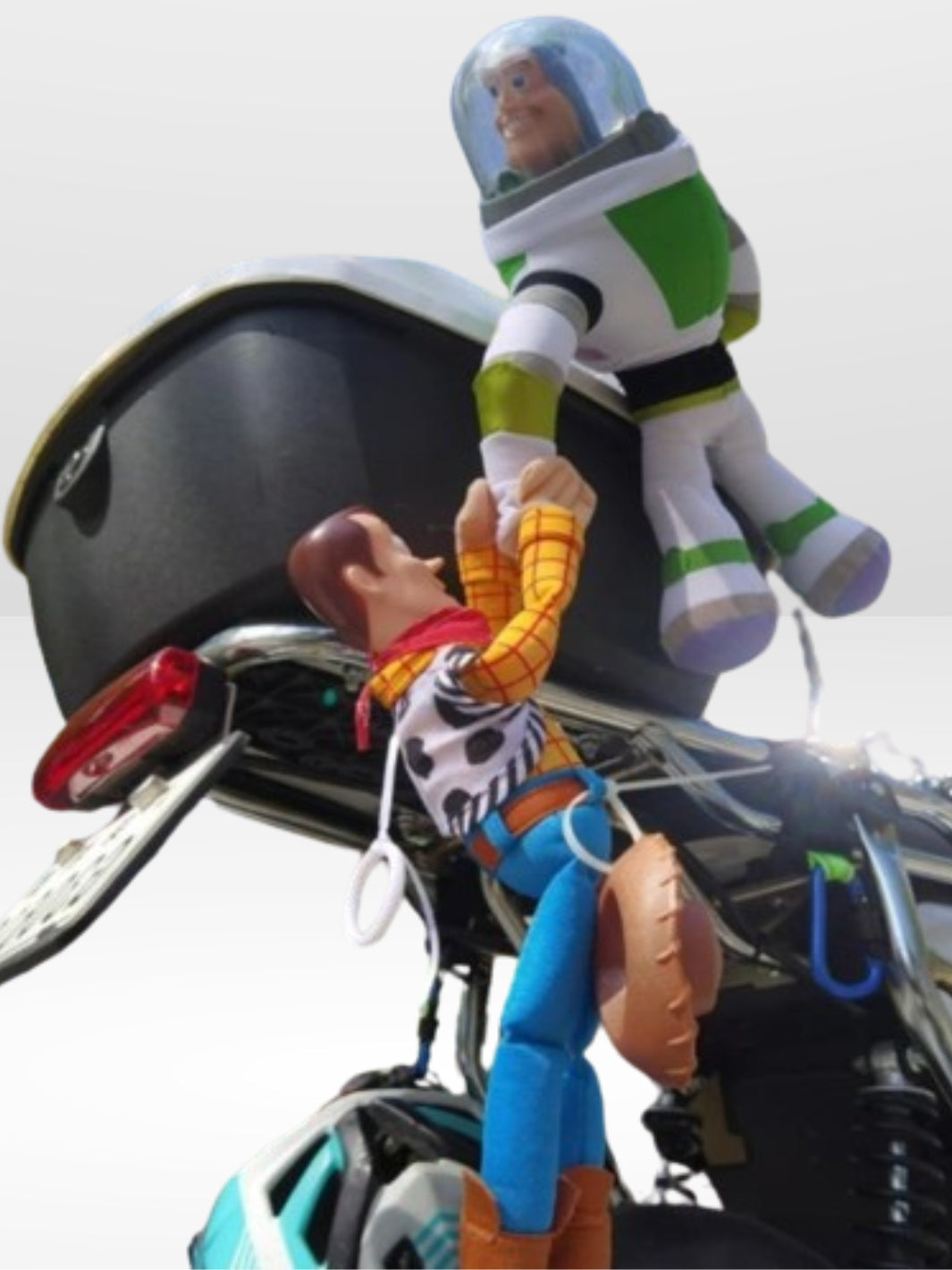 Disney Plüschspielzeug Woody und Buzz zum Aufhängen im Auto