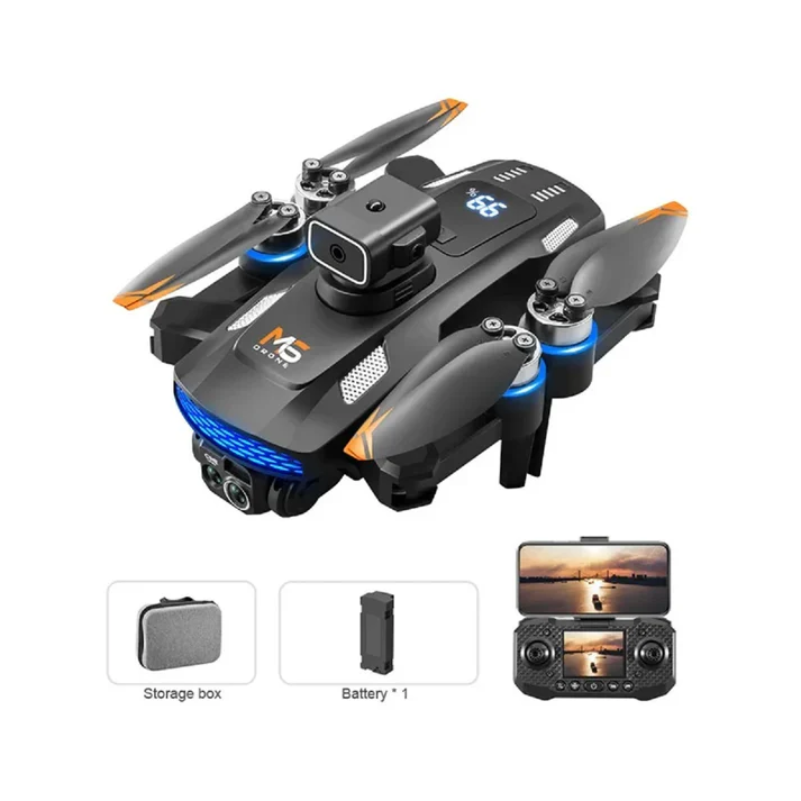 Professioneller 8K-Quadrocopter-Drohne mit FPV-Kamera und WiFi-Fernbedienung mit Bildschirm