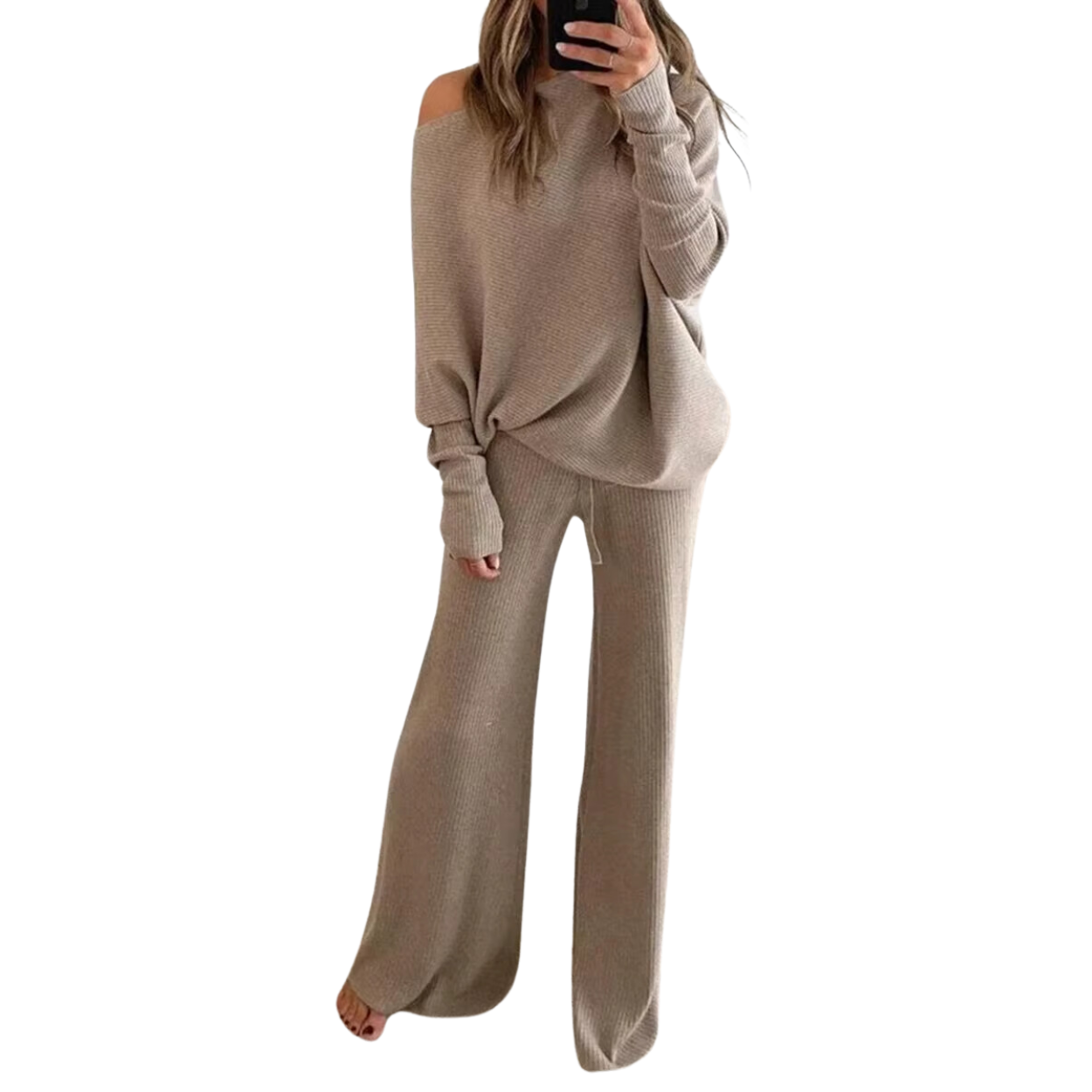 Bequeme und elegante Jogginghose und Pullover