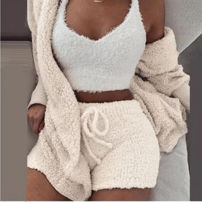Weicher und bequemer Damen-Pyjama für Zuhause