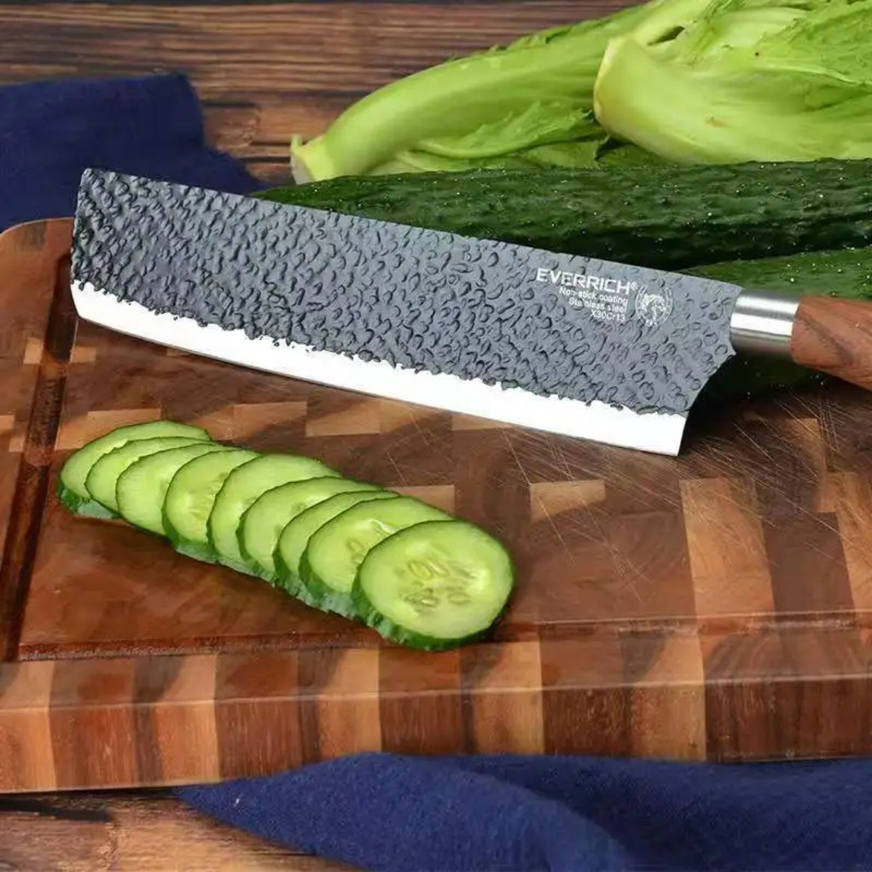 Scharfe und robuste Edelstahl-Küchenmesser