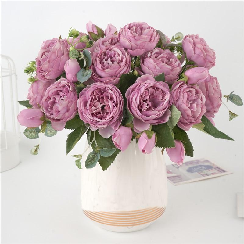 Fleur de Maison | Elegante Pfingstrosen-Komposition zur Inneneinrichtung